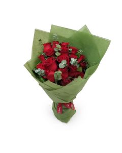迷人紅玫瑰 flower bouquet
